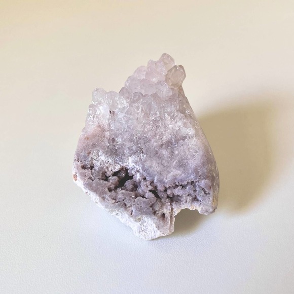 Pink Amethyst Free Form Druzy Crystal High Quality - Picture 5 of 7